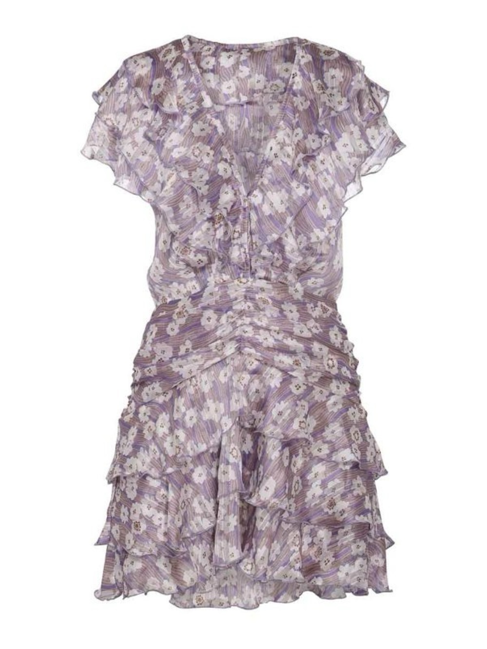 48. SABINA MUSAYEV
Lilac print floreal mini dress